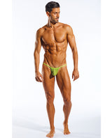 Cocksox Mesh Enhancing Pouch Slingshot Citrus Green SM by Cocksox
