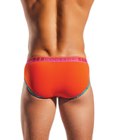 Cocksox Contour Pouch Sports Brief - Sunset Orange LG by Cocksox