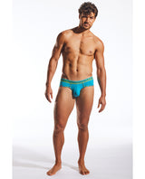 Cocksox Contour Pouch Sports Brief - Turquoise LG by Cocksox