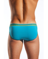 Cocksox Contour Pouch Sports Brief - Turquoise MD by Cocksox