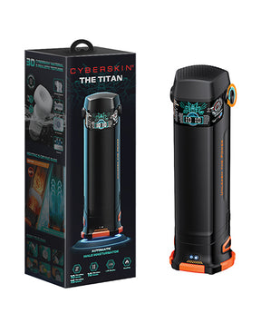 The Titan Thrusting & Vibrating Masturbator by CyberSkin