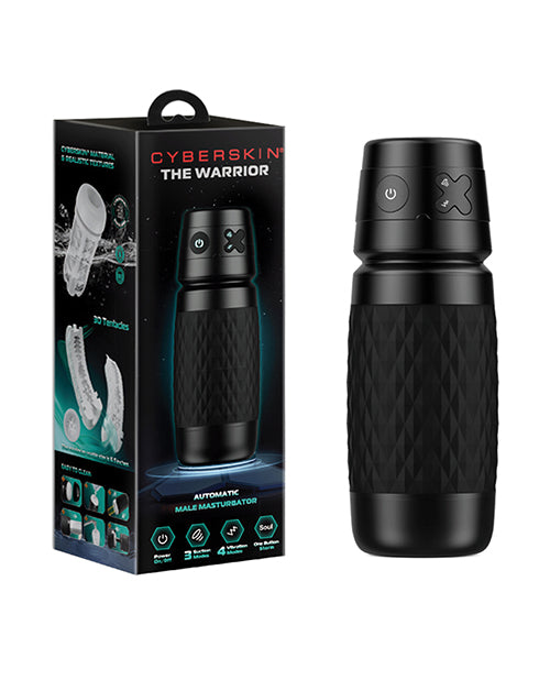 The Warrior Sucking & Vibrating Masturbator by CyberSkin