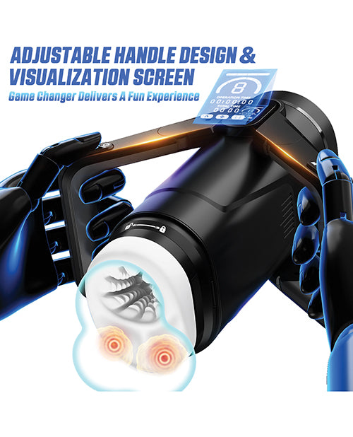 The Wing Thrusting & Vibrating Masturbator by CyberSkin