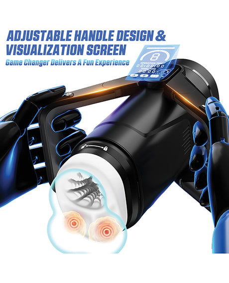 The Wing Thrusting & Vibrating Masturbator by CyberSkin