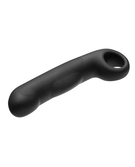 ElectraStim Ovid Silicone Noir Electro G-Spot Dildo, 5-inch