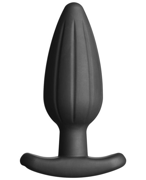 ElectraStim Silicone Noir Rocker Butt Plug - Large by ElectraStim