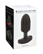 ElectraStim Silicone Noir Tartarus Butt Plug - Black by ElectraStim