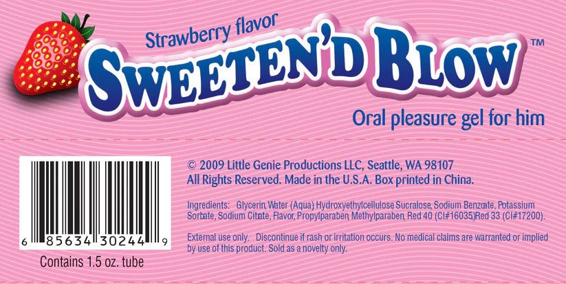Sweeten'd Blow - Strawberry by Little Genie