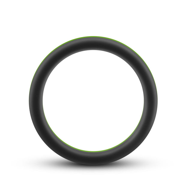 Blush Performance Silicone Go Pro Cock Ring — Black/Gold/Black - BL-91112