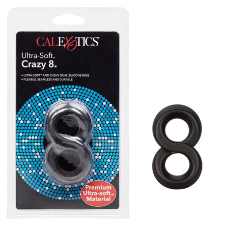 CalExotics Ultra-Soft Crazy 8 Dual Enhancer Ring - SE1369112