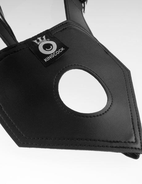 Pipedream King Cock Play Hard Strap-On Harness with Suction Base - PD5631-23