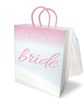 Little Genie Bride Gift Bag with Veil and Woven Handles - LG-LGP034