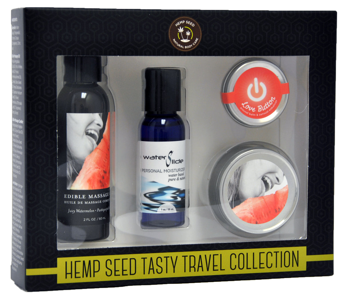 Earthly Body Hemp Seed Tasty Travel Collection — Watermelon - EB-HSTT004