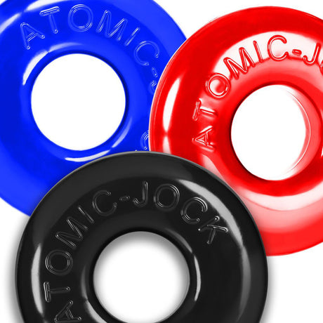 Oxballs Ringer Max 3-Pack — Larger Stretch Rings (Multi) - OX-3200-MTL
