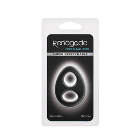 nsnovelties Renegade Romeo Soft Ring — Black, 2.5 in (6.35 cm) - NSN1113-13