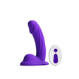nsnovelties Colours Curve Vibrating Dildo, 5-inch - Purple - NSN-0402-45