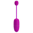 Pretty Love Nymph App Remote Egg Vibrator — Purple - BI-014895HP