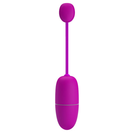 Pretty Love Nymph App Remote Egg Vibrator — Purple - BI-014895HP