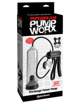 Pipedream Pro-Gauge Power Penis Pump with Pressure Gauge - PD3151-23