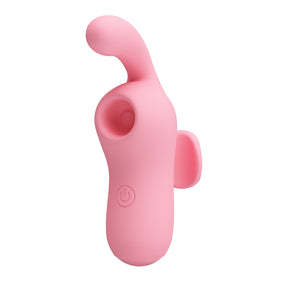 Pretty Love Magic Fairy Finger Vibrator — Pink, 10 Vibe & 10 Tap Modes - BI-300086