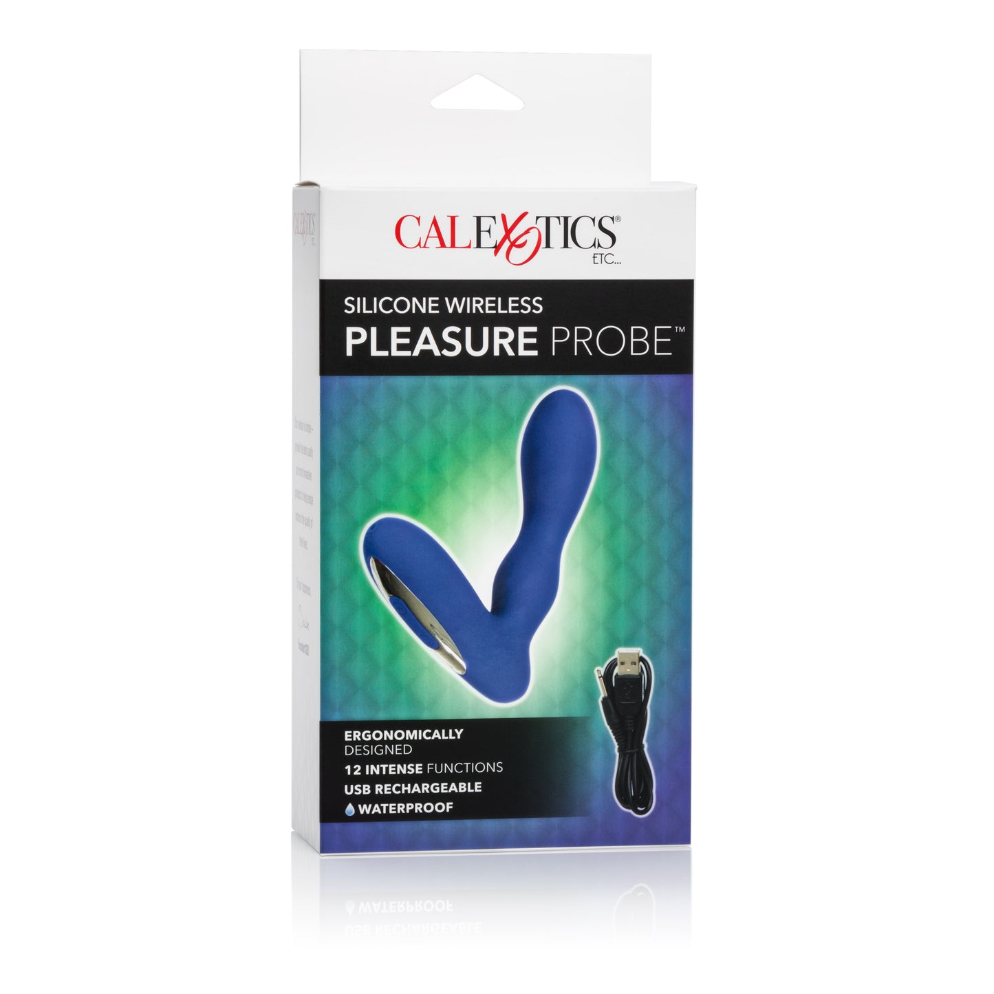 Silicone Wireless Pleasure Probe - Blue Blue by CalExotics