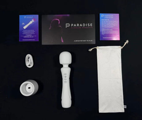 Illumination The Wand — Rechargeable Wand Vibrator with RGB Lighting - PM-P00542