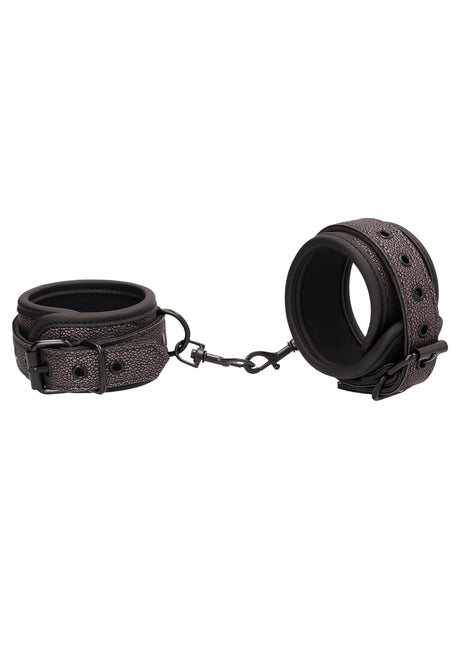 "Ouch - Elegant Wrist Cuffs - Titanium Grey OU-OU245GRY"