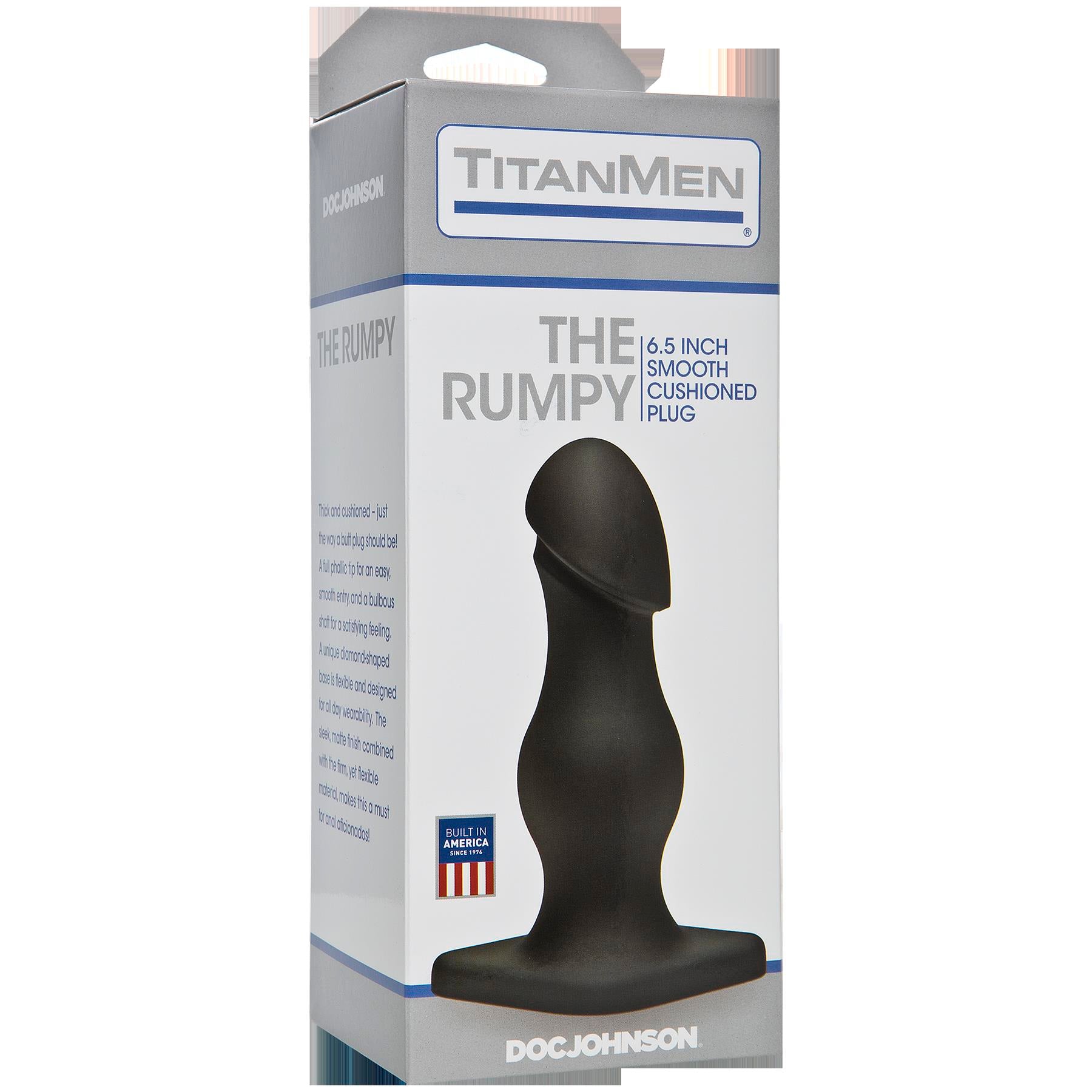 Titanmen the Rumpy - Black by Doc Johnson