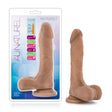 Blush Au Naturel Mister Perfect Dildo — Mocha, Insertable 6.75 - BL-71807