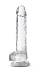 Blush Naturally Yours 7 Inch Crystalline Dildo — Diamond - BL-51609