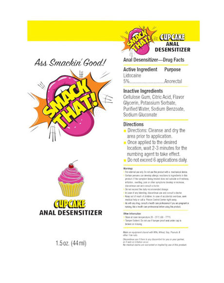 Smack That Anal Desensitizer Cupcake 1.5oz