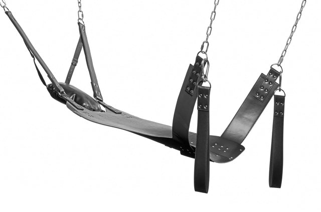 XR Brands Extreme Suspension Sling — Leather, 38 x 21 in - STR-AE760