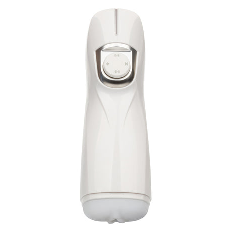 CalExotics Optimum Power Life-like Pulsar Stroker — White, USB Rechargeable - SE0858573