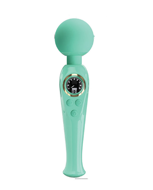 Pretty Love Skylar LED Wand Vibrator, Turquoise, 7.75 inches - BW-055016LED-2