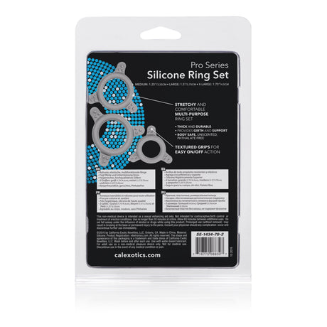 CalExotics Pro Series Silicone Ring Set — Multi-Pack - SE1434702