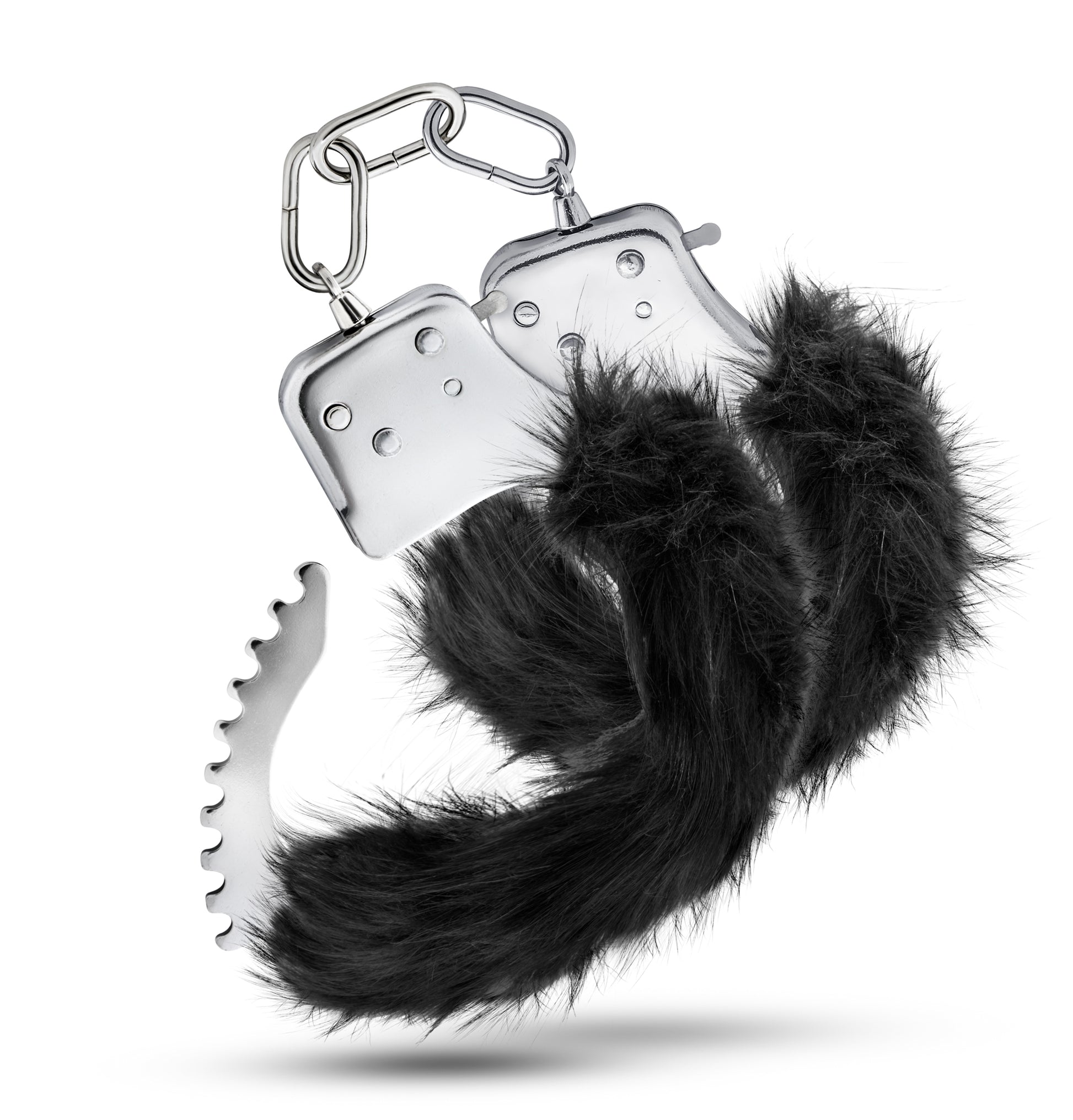 Temptasia - Plush Fur Cuffs - Black by Blush