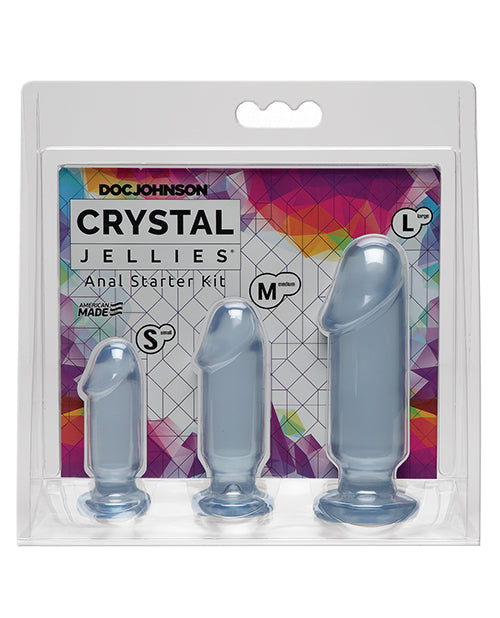 Crystal Jellies Anal Starter Kit - Clear by Crystal Jellies