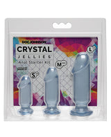 Crystal Jellies Anal Starter Kit - Clear by Crystal Jellies