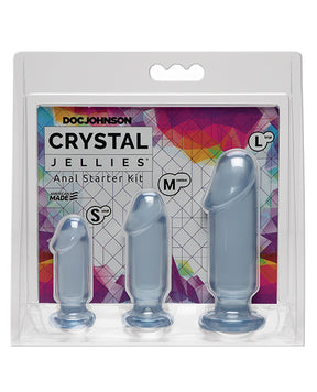 Crystal Jellies Anal Starter Kit - Clear by Crystal Jellies