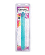 Crystal Jellies 18" Double Dong - Teal by Crystal Jellies