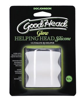 GoodHead Silicone Glow Helping Head - Frost by GoodHead