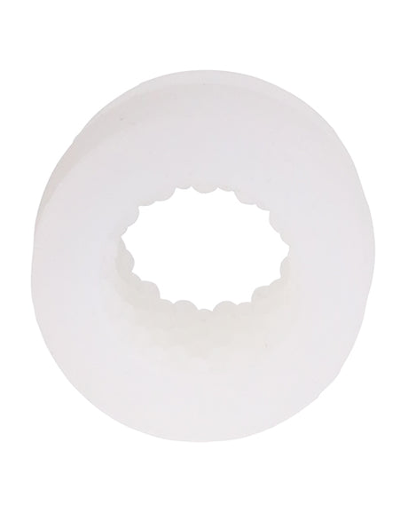 GoodHead Glow Helping Head Silicone Mini Strokers — Frost (2 Pack)