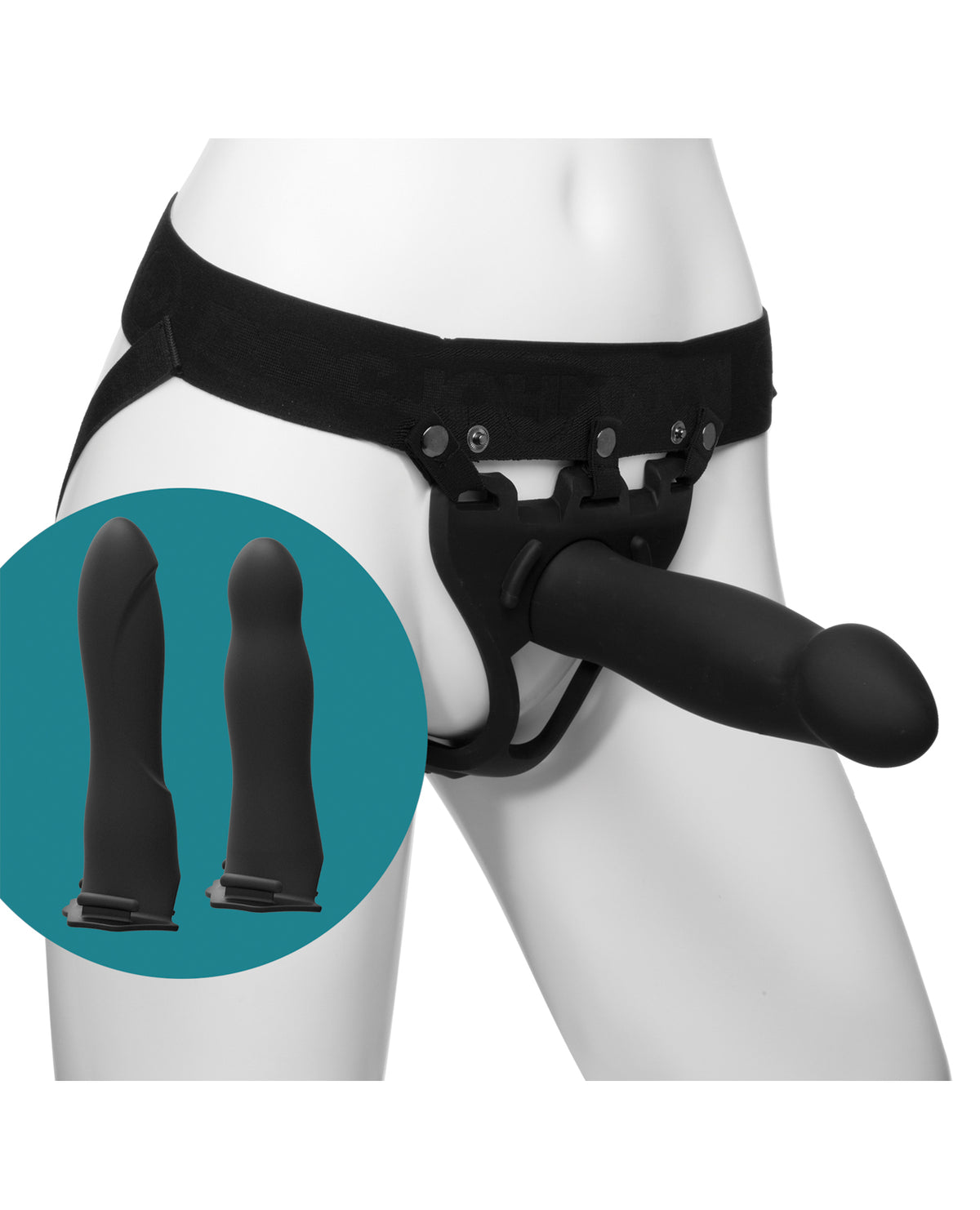 Body Extensions Be Ready 4-Piece Hollow Strap-On Set