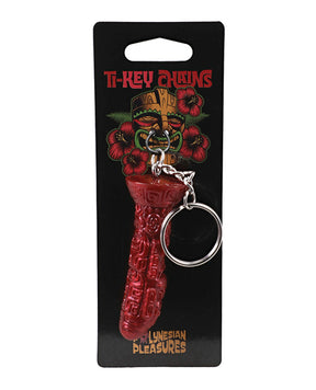 Polynesian Pleasures TI-Key Chains - Lele Lele Air Idol - Wood Bronze by Polynesian Pleasures