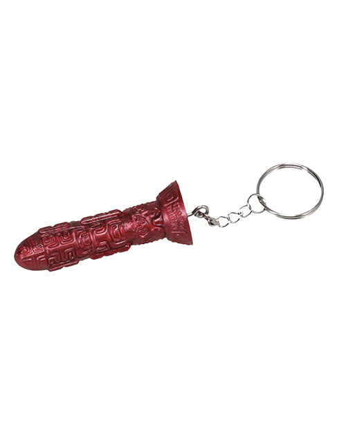 Polynesian Pleasures Lele Lele Air Idol Silicone Keychain — Wood Bronze