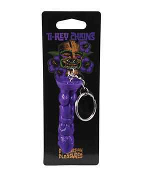 Polynesian Pleasures TI-Key Chains - Uhane Ino Spirit Idol - Purple by Polynesian Pleasures