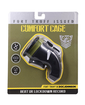 Fort Troff CUMfort Cage Chastity Cage - Black by Fort Troff