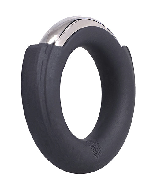 Fort Troff Pinch Zero Cock Ring - Black by Fort Troff
