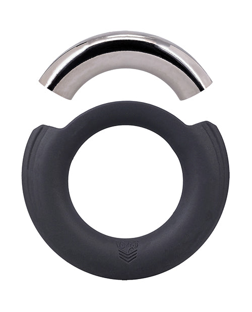 Fort Troff Pinch Zero Cock Ring - Black by Fort Troff