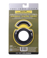 Fort Troff Pinch Zero Cock Ring - Black by Fort Troff